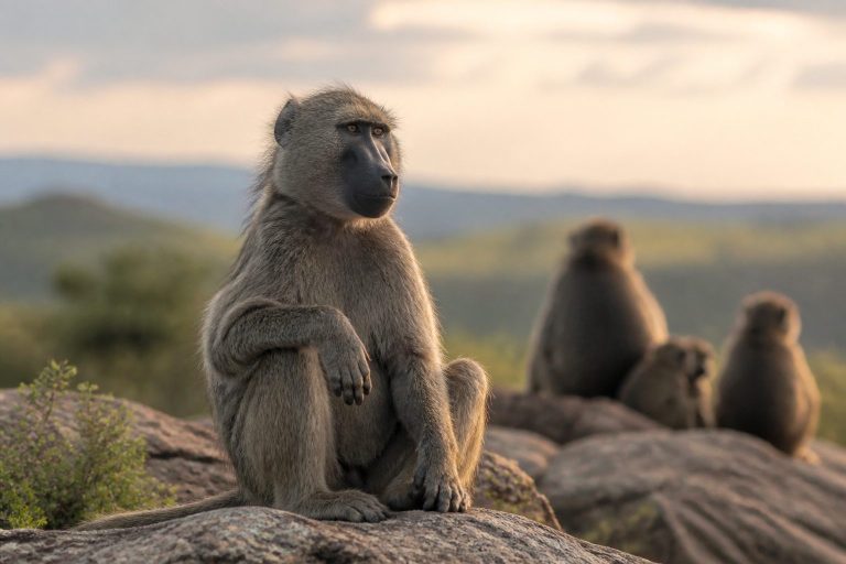What Does a Baboon’s Mating Ritual Look Like?